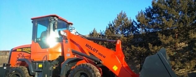 Фронтальные погрузчики колесные Molot 300M